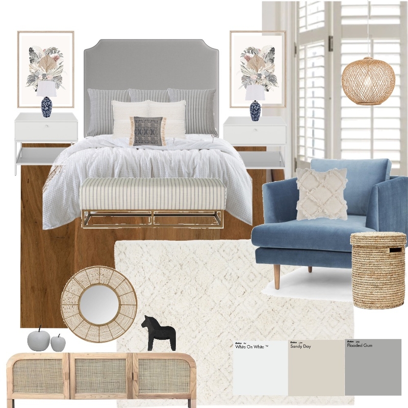 Ohope Master Bedroom Mood Board by MillieJean on Style Sourcebook