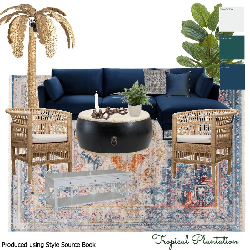 Tropical Plantation Mood Board by Manea Interiors on Style Sourcebook