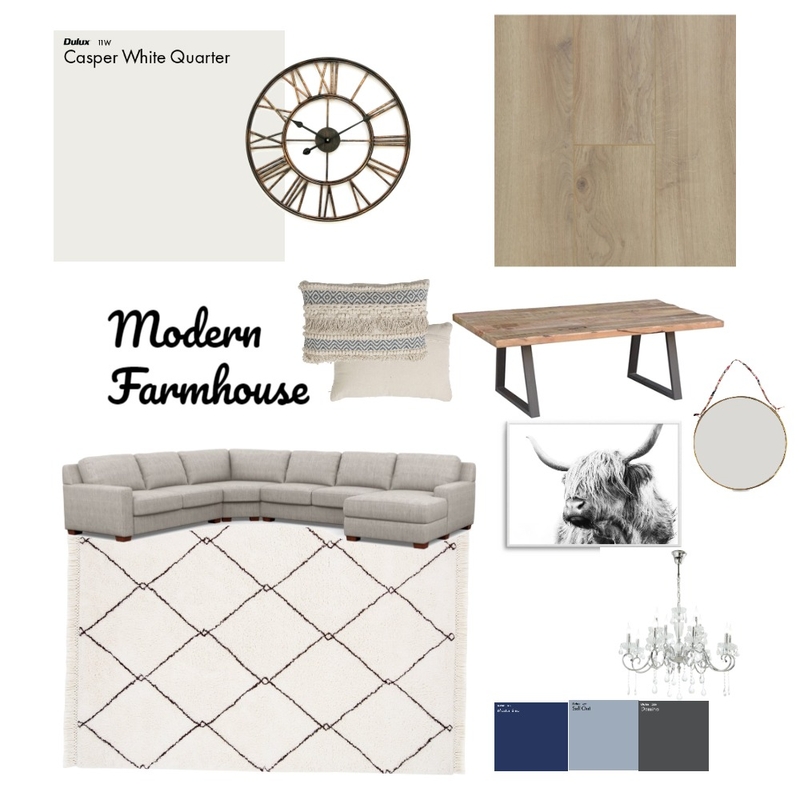 Modern Farmhouse Mood Board by MakaylaMolnar on Style Sourcebook