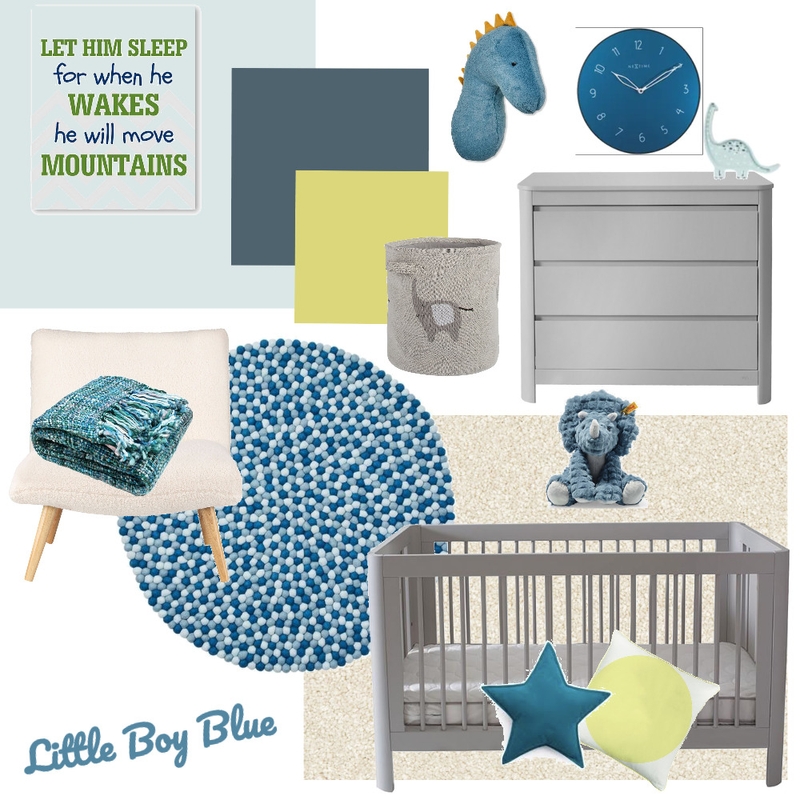 Nursery Mood Board by Starlings Nest on Style Sourcebook