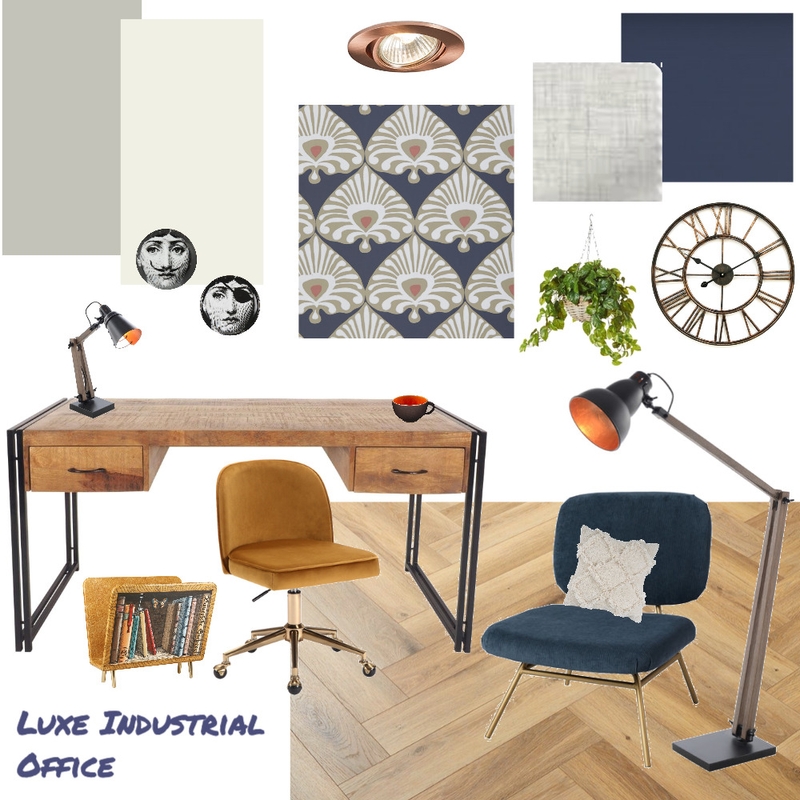 Office Mood Board by Starlings Nest on Style Sourcebook