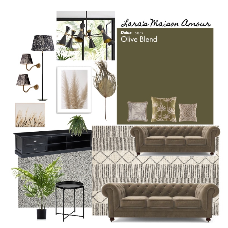 LMA - Lucy's Living Room Mood Board by Lara' Maison Amour on Style Sourcebook