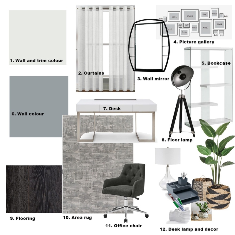 Module 9 Office Mood Board by StacyKowalchuk on Style Sourcebook