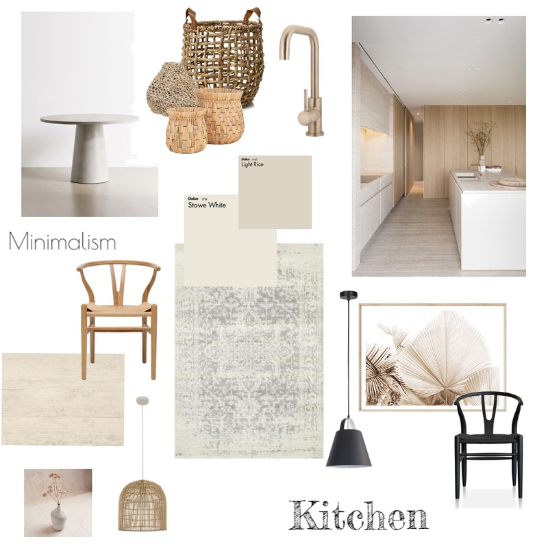 Minimalism Kitchen Mood Board by brookie on Style Sourcebook