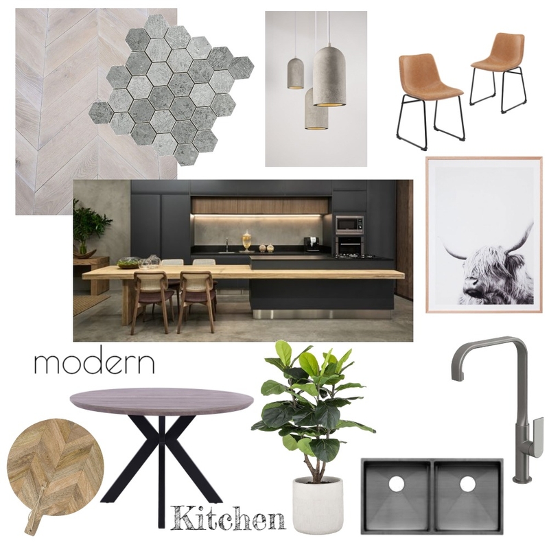 modern kitchen Mood Board by brookie on Style Sourcebook