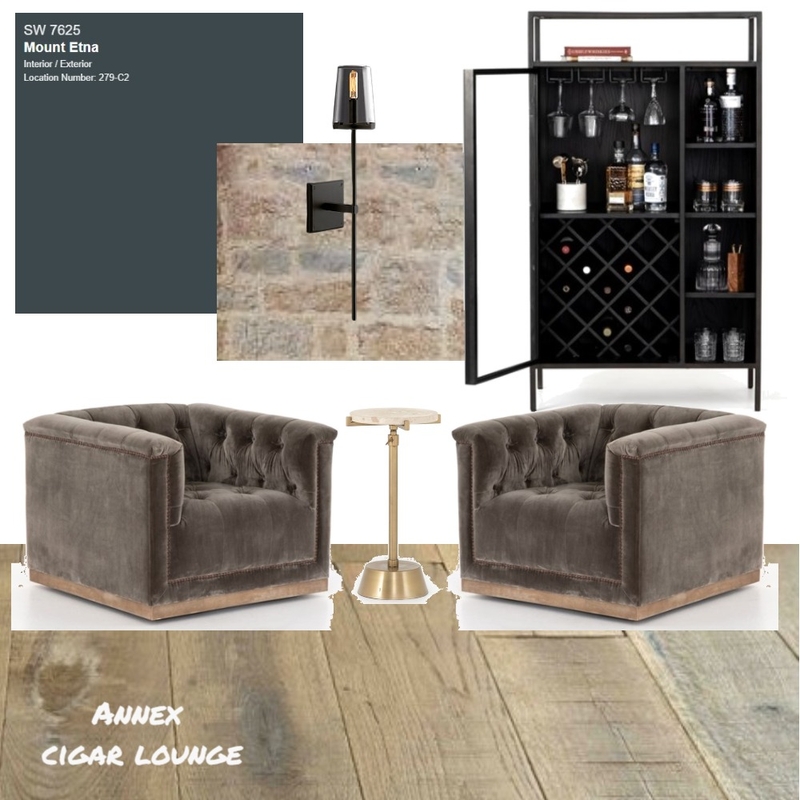 Annex Cigar Lounge Mood Board by alialthoff on Style Sourcebook