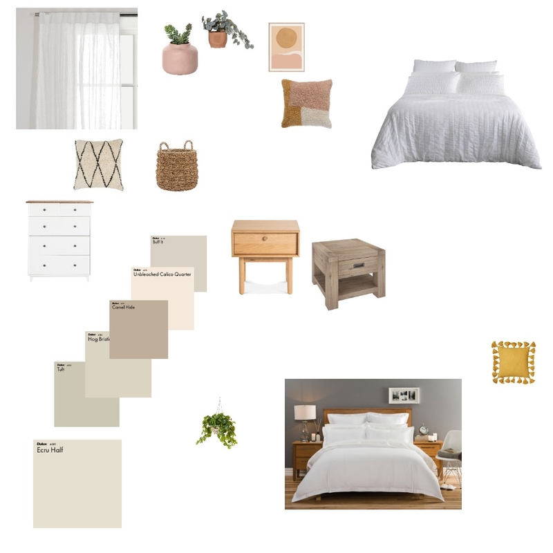 Bohemian Bedroom Mood Board by marybella on Style Sourcebook