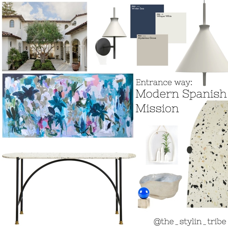 Entrance Way Mood Board by The Stylin Tribe on Style Sourcebook