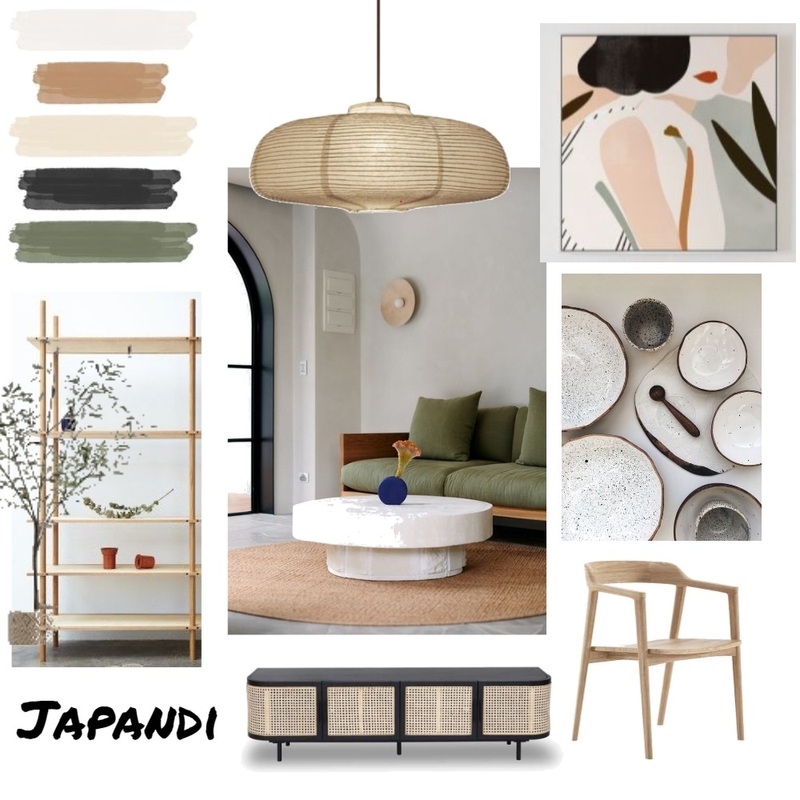 Japandi Mood Board by BeccaHepburn on Style Sourcebook