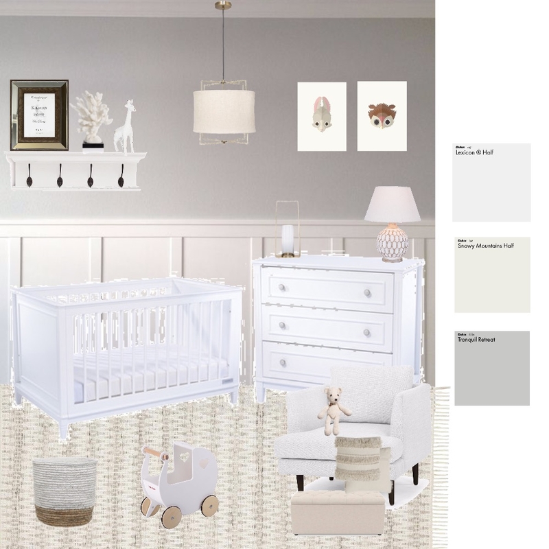 NURSERY PERLA M Mood Board by BOREAL STUDIO MX on Style Sourcebook