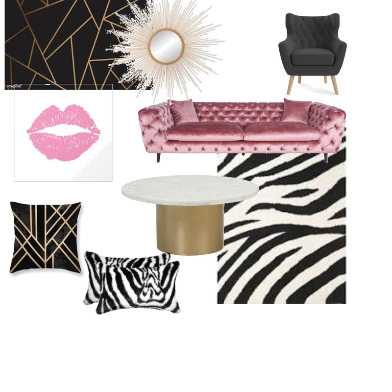 Hollywood Glam Mood Board Mood Board by Amanda Erin Designs on Style Sourcebook