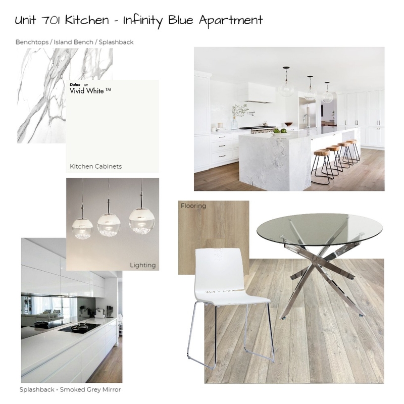 Unit 701 Kitchen - Option 3 (WHITE SANDS) Mood Board by Lady Grey on Style Sourcebook