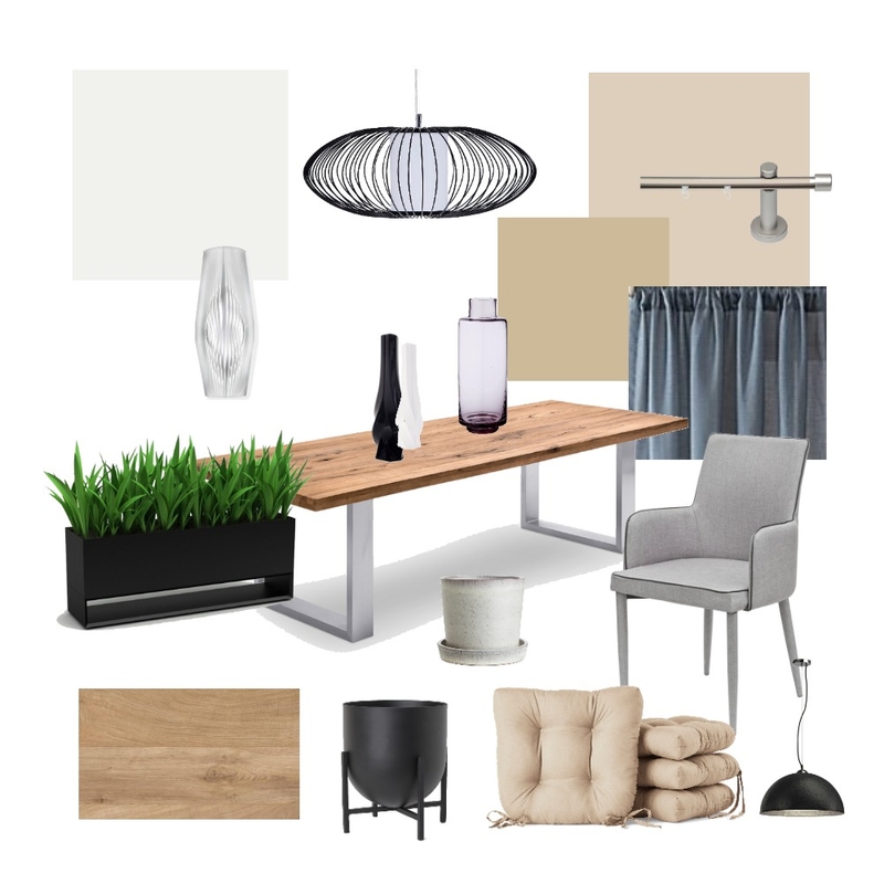 Project M - Dining room Mood Board by yshanelin on Style Sourcebook