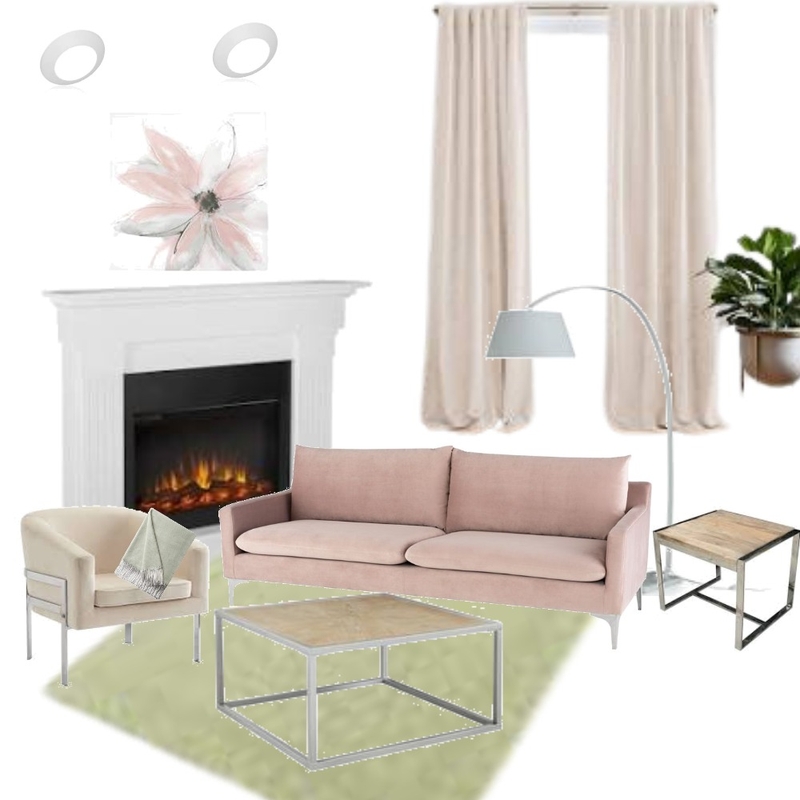 Scandinavian Living Room Mood Board by Amanda Erin Designs on Style Sourcebook