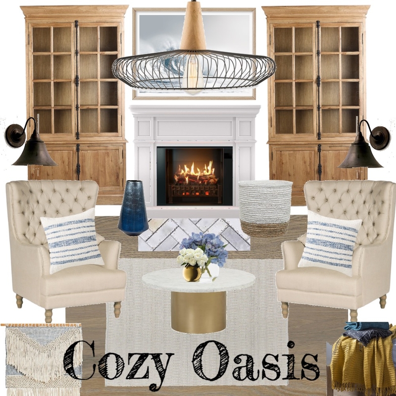 Cozy Oasis Mood Board by Mary Helen Uplifting Designs on Style Sourcebook