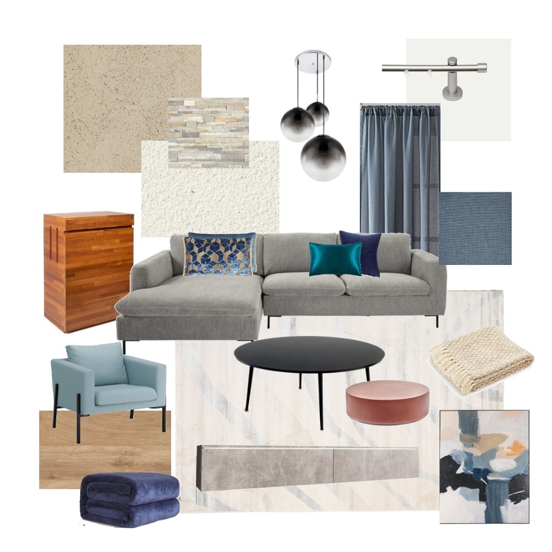 Project M - Living room Mood Board by yshanelin on Style Sourcebook