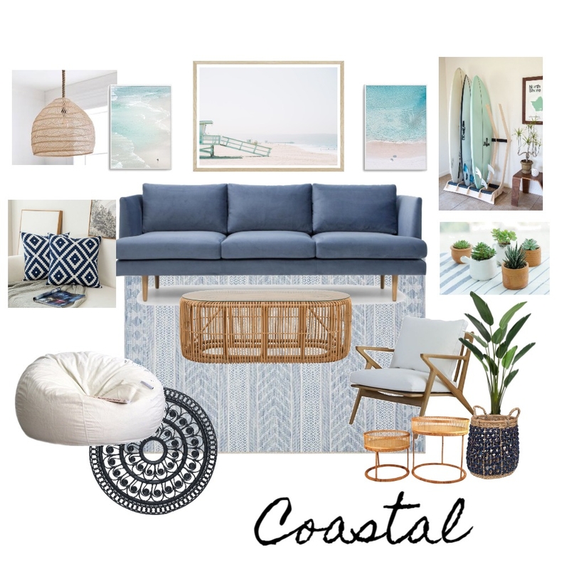 Coastal Mood Board by Gia123 on Style Sourcebook