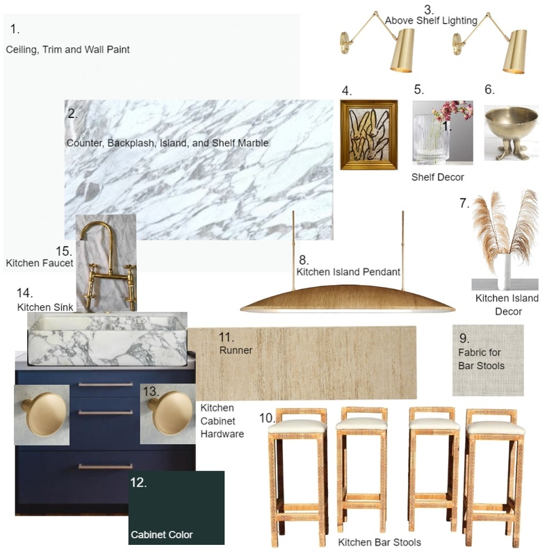 Kitchen Schedule Mood Board by mkhomee on Style Sourcebook