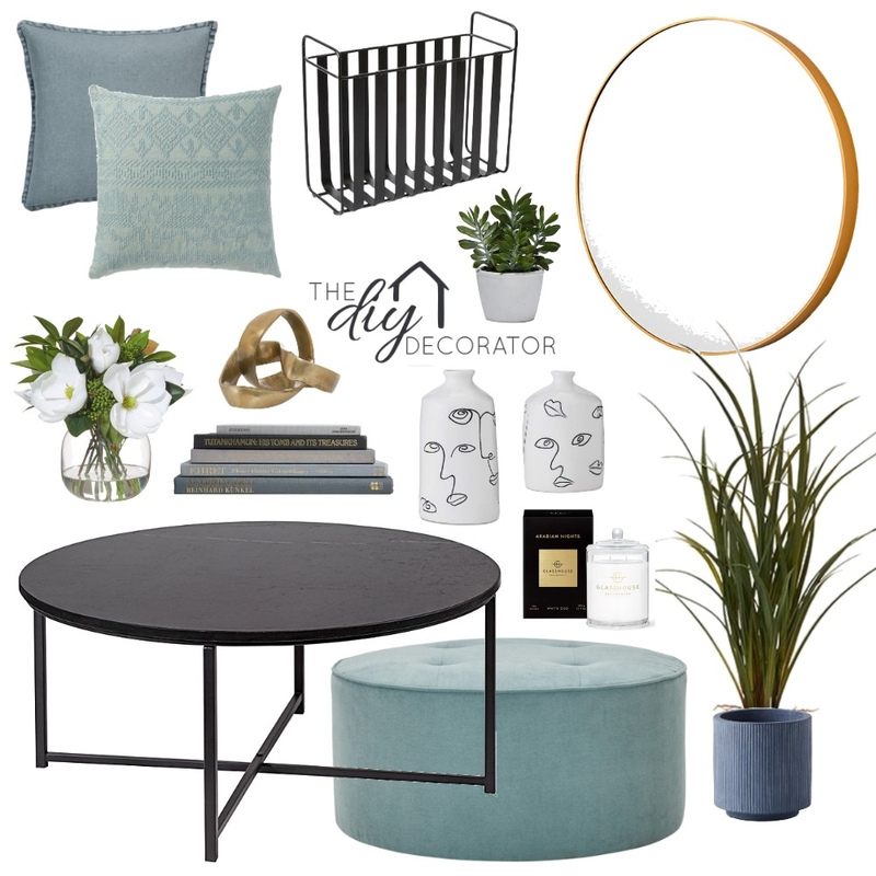 Client Board - Maria Waiting Area Mood Board by Thediydecorator on Style Sourcebook