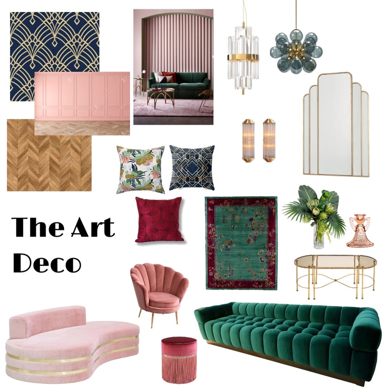 Art Deco 3. Mood Board by jackeen on Style Sourcebook