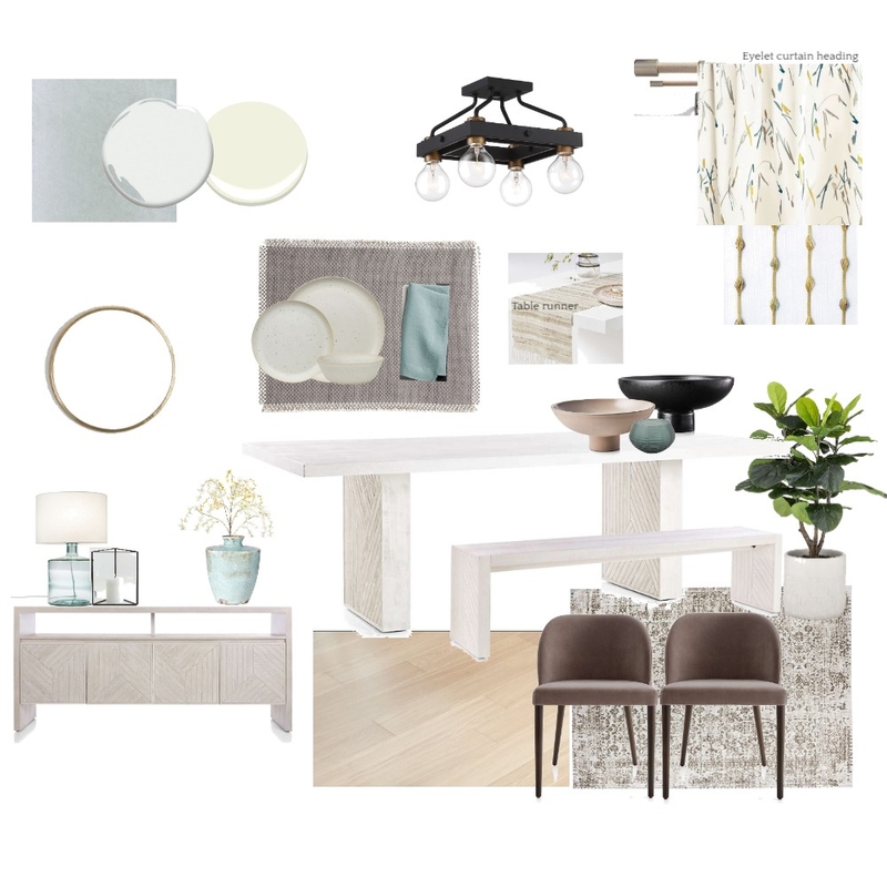 Dining_SampleBoard Mood Board by Asha_Designs on Style Sourcebook