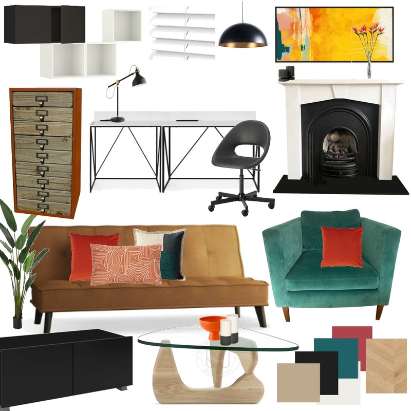 modern living/office Mood Board by Tracey Cuschieri-Ward on Style Sourcebook