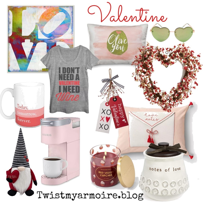 Valentine Mood Board by Twist My Armoire on Style Sourcebook