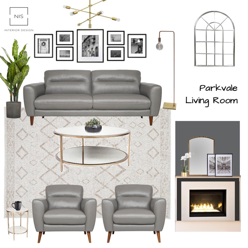 Parkvale Living Room (option D) Mood Board by Nis Interiors on Style Sourcebook