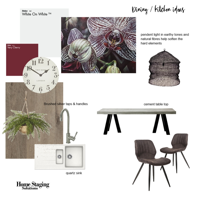 6 Bowden Grove - Dining/Kitchen Mood Board by Home Staging Solutions on Style Sourcebook