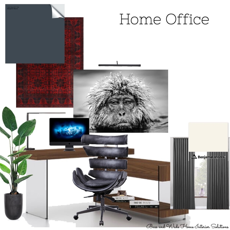 Home Office Mood Board by Bass and Wade Home Interior Solutions on Style Sourcebook