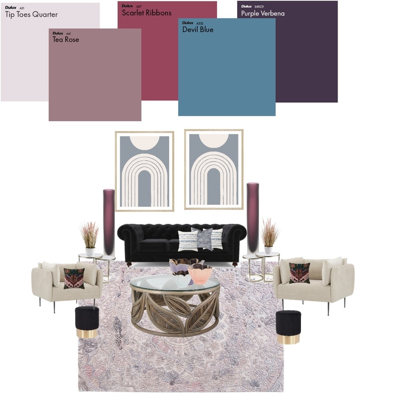 Luxe Living Room 1 Mood Board by Jazmine.Garland on Style Sourcebook