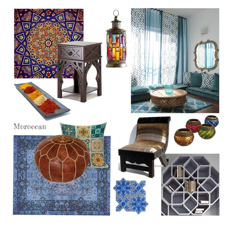 Moroccan Mood Board by Alicia Michell on Style Sourcebook