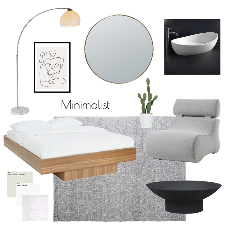 Minimalism Mood Board by Cath Deall on Style Sourcebook