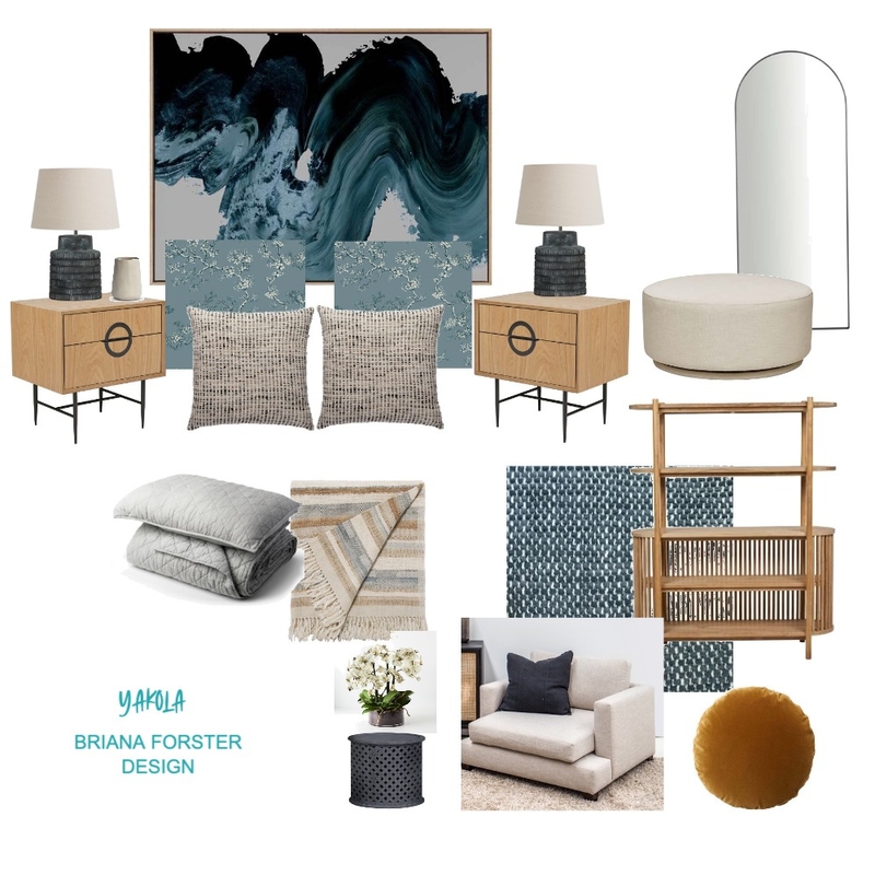 YAKOLA MASTER BEDROOM Mood Board by Briana Forster Design on Style Sourcebook