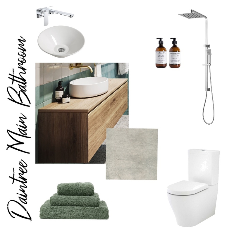 Daintree Main Bathroom Mood Board by rachybabes87 on Style Sourcebook