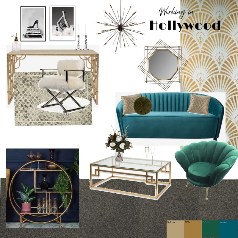 Hollywood glam 1 Mood Board by Michelle Green on Style Sourcebook