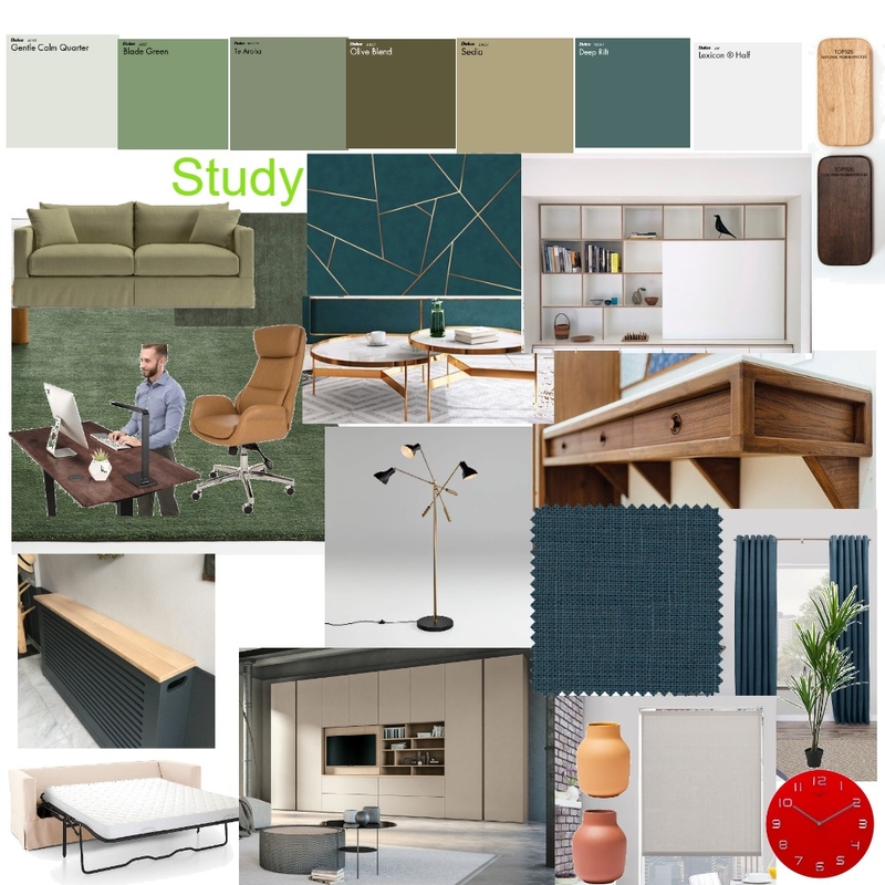 STUDY Mood Board by rachna mody on Style Sourcebook