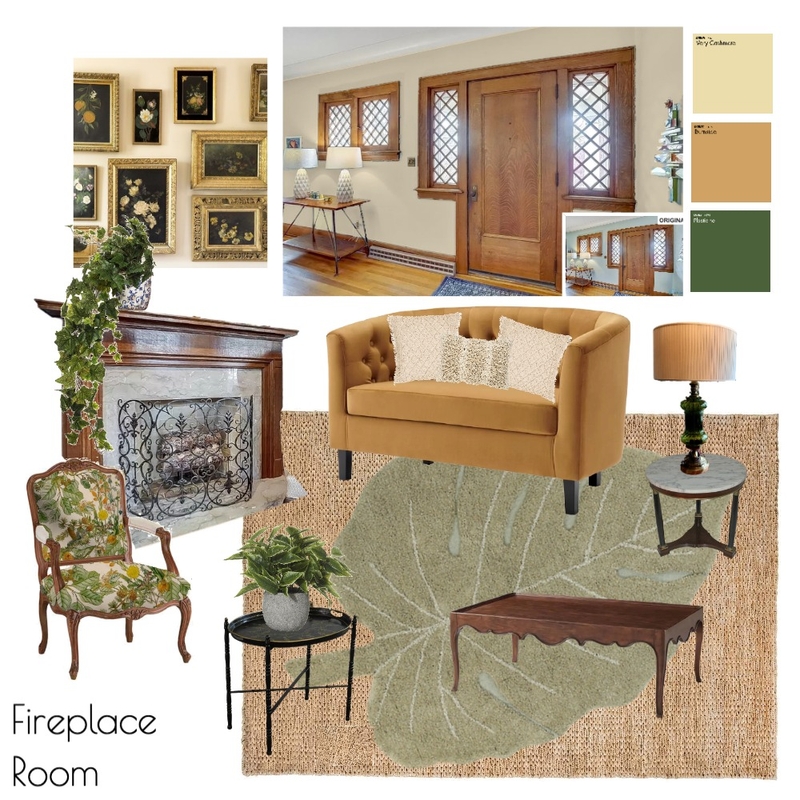 Broadway Fireplace Room Mood Board by hannahlivingston on Style Sourcebook