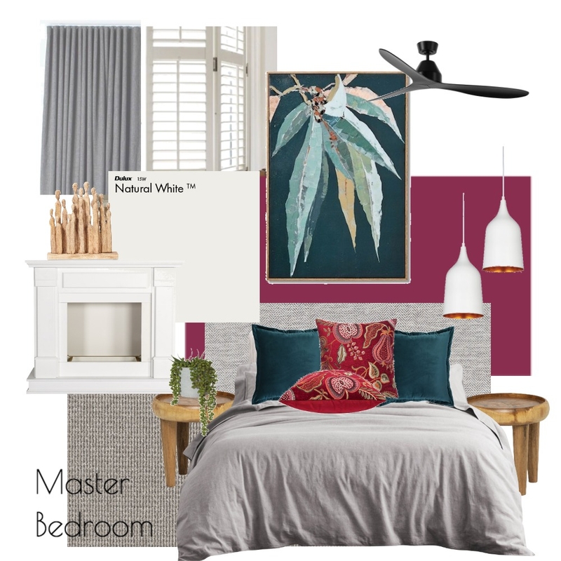 Master Bedroom Mood Board by Bay House Projects on Style Sourcebook