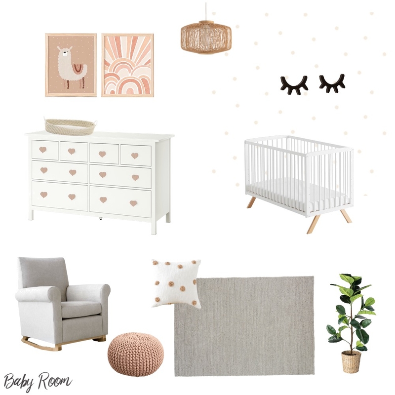 Baby room Mood Board by Barbaraandres on Style Sourcebook