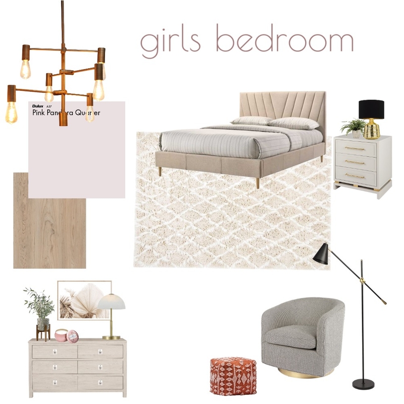 girls bedroom! Mood Board by plainjane521 on Style Sourcebook