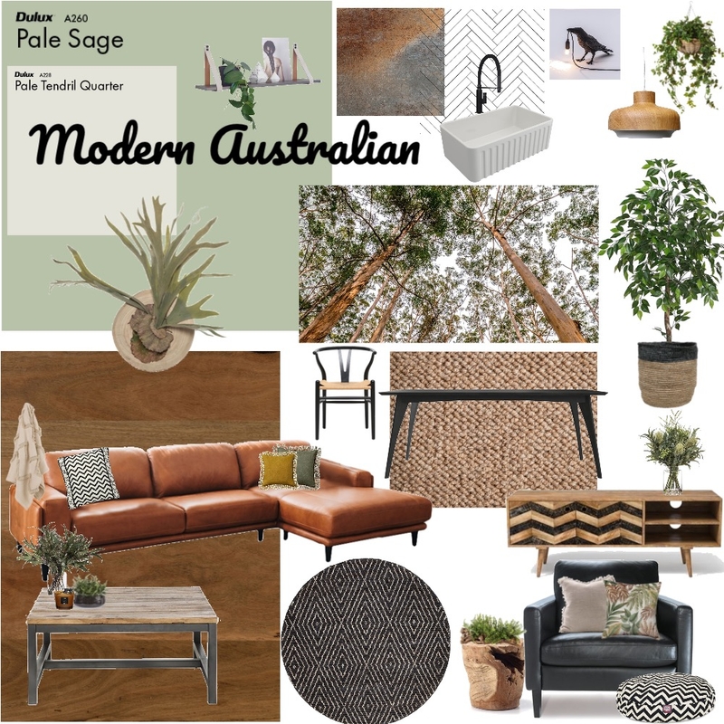 Modern Australian Mood Board by CarolynMcCoole on Style Sourcebook