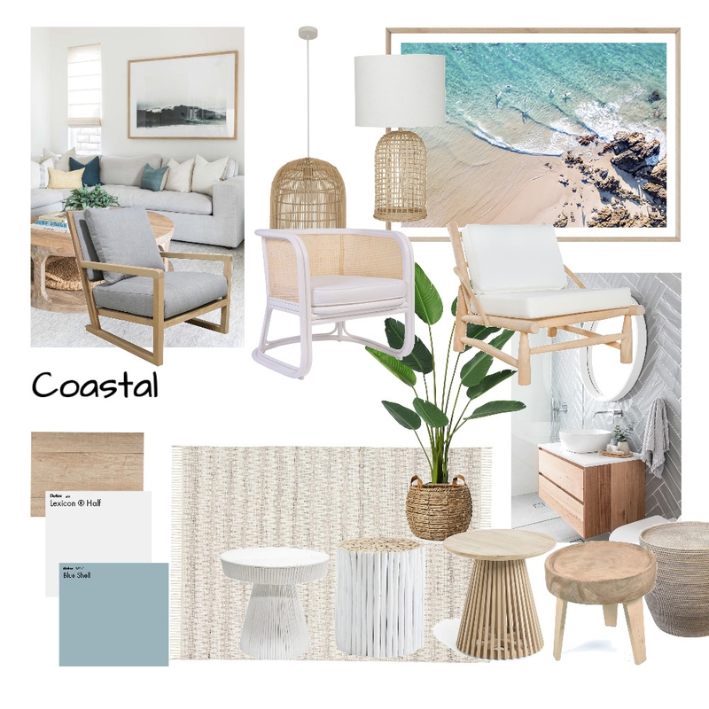 Coastal mood board - draft4 Mood Board by JustineHill on Style Sourcebook