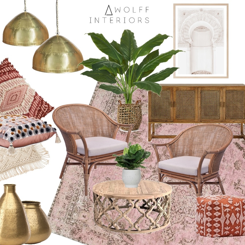 Marrakech Inspired sitting area Mood Board by awolff.interiors on Style Sourcebook