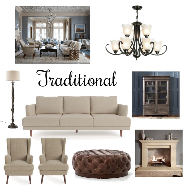 Traditional Mood Board by Gia123 on Style Sourcebook
