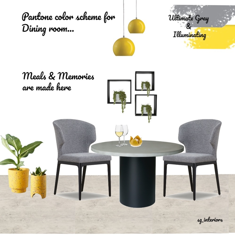 pantone 2021 DINING ROOM Mood Board by sginteriors on Style Sourcebook