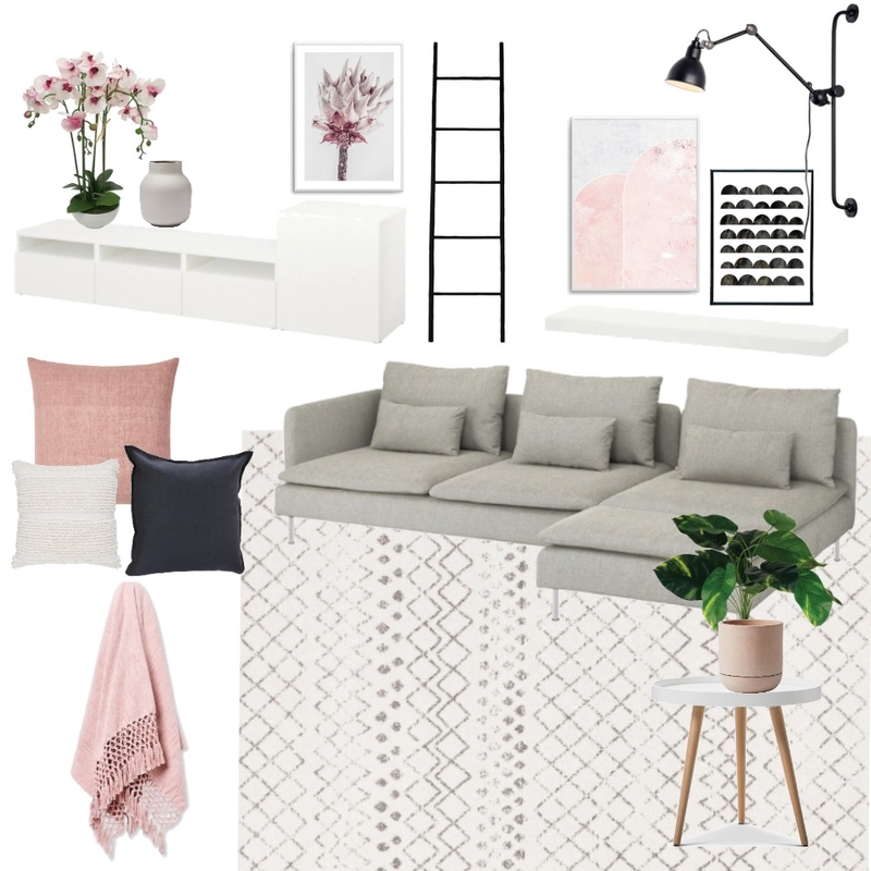 Ascot St Project - Living Room Option 2 updated Mood Board by Our Little Abode Interior Design on Style Sourcebook