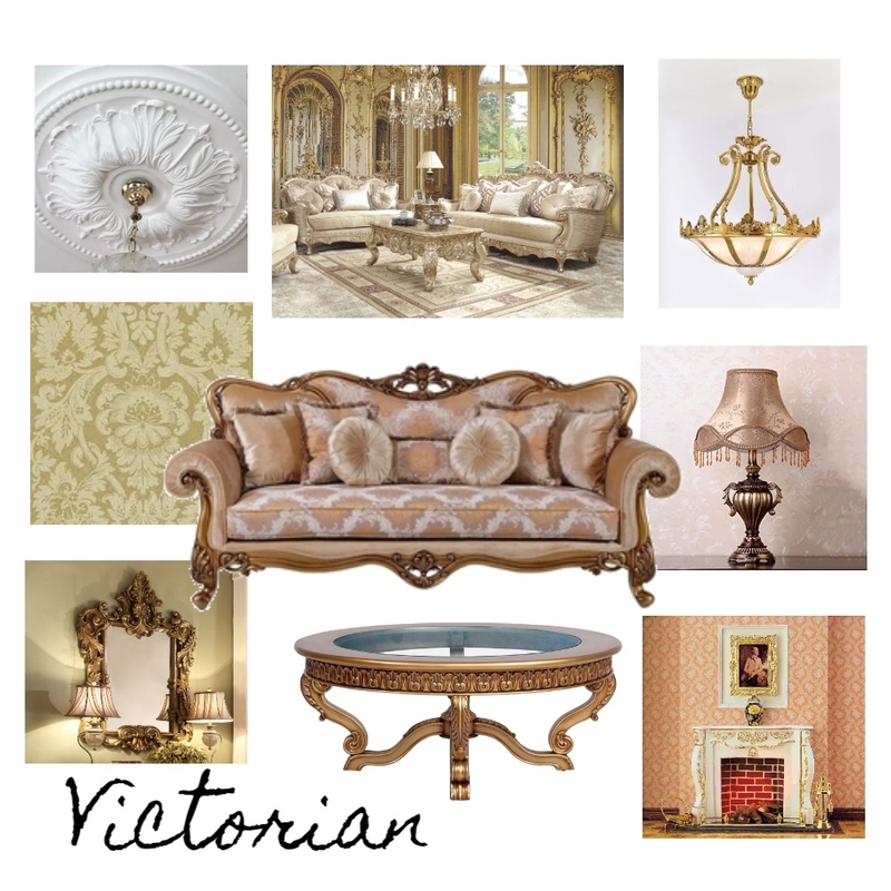 Victorian Mood Board by Gia123 on Style Sourcebook