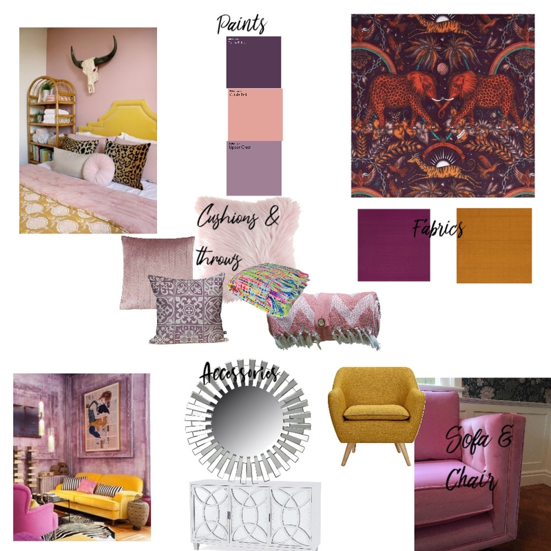 Eclectic Mood Board Mood Board by Shanna on Style Sourcebook