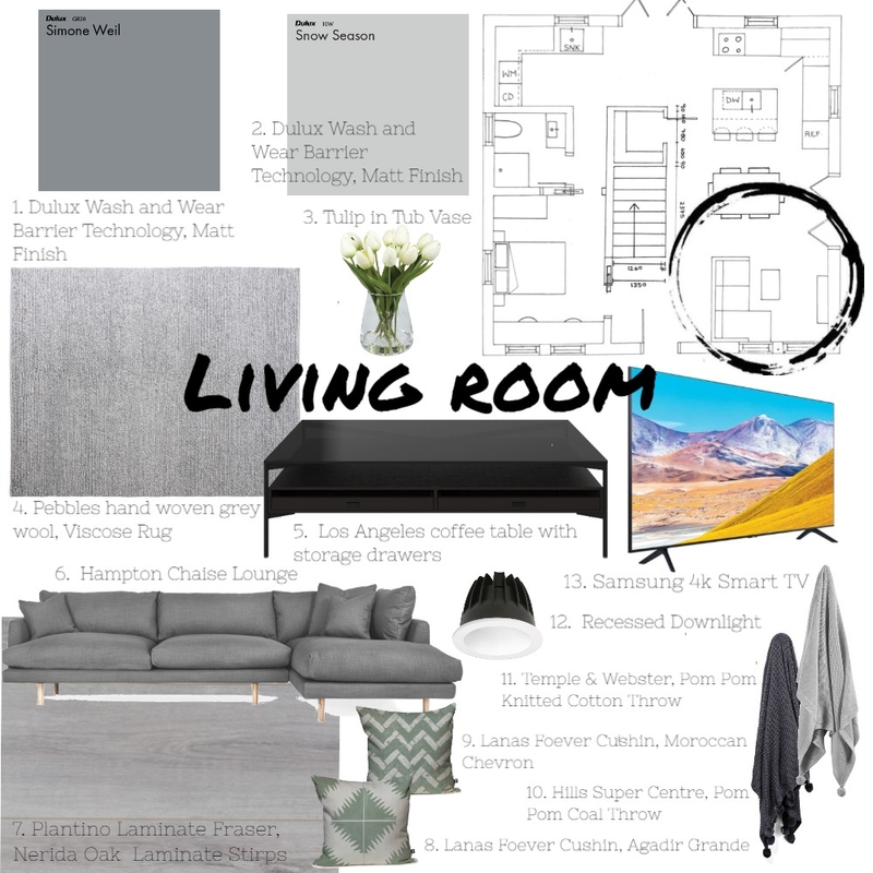 Mod 9 Part 2 Dining Mood Board by Roetiby Kate-Lyn on Style Sourcebook